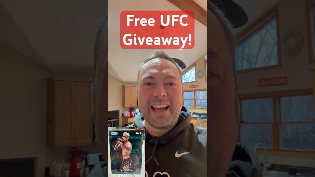 FREE UFC Cards Giveaway! Week [6] – Enter Now! #ufc #mma #wwe #unboxing #sportscards
