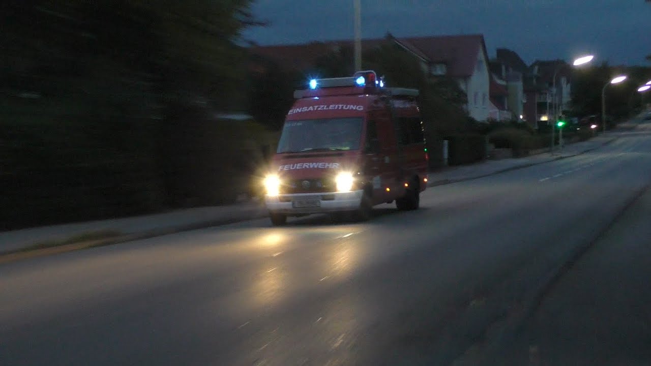 Feuer in der Werkstatt in Eutin*| FF Eutin+Neudorf und Rettungsdienst | ELW 2 LZ-G