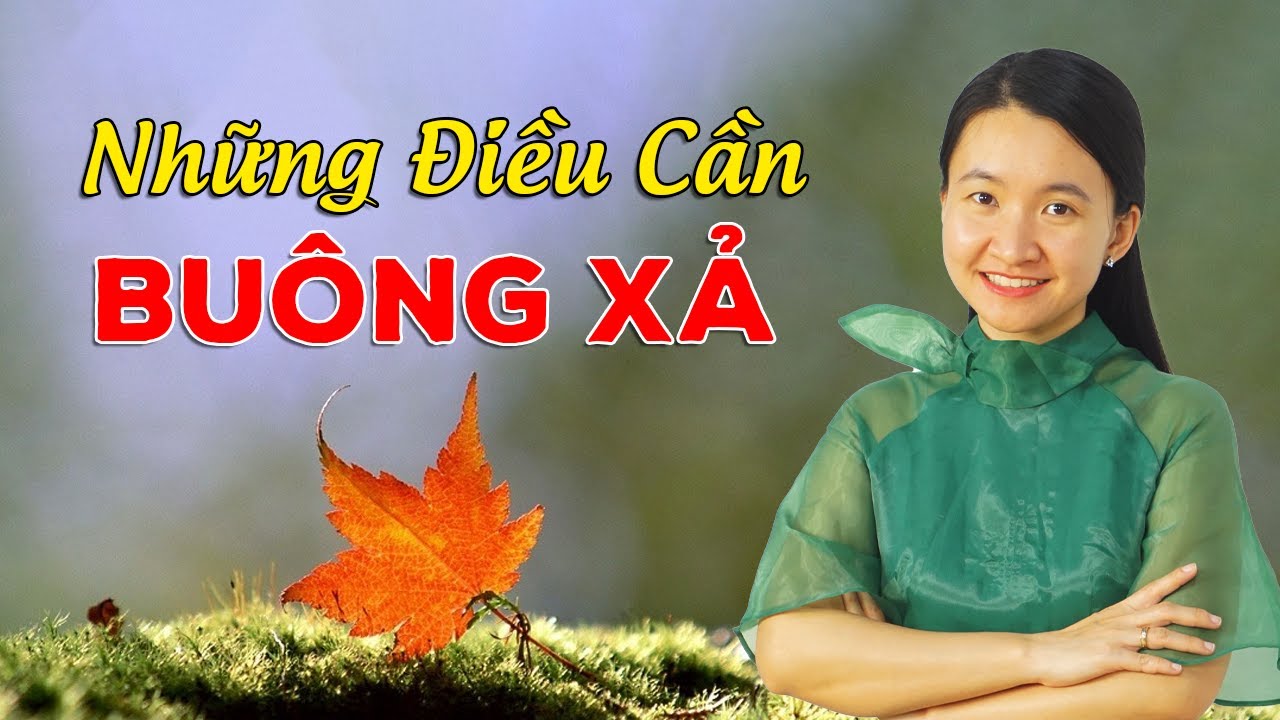 Điều cần buông xả để không làm tổn thương nhau trong tình yêu hôn nhân