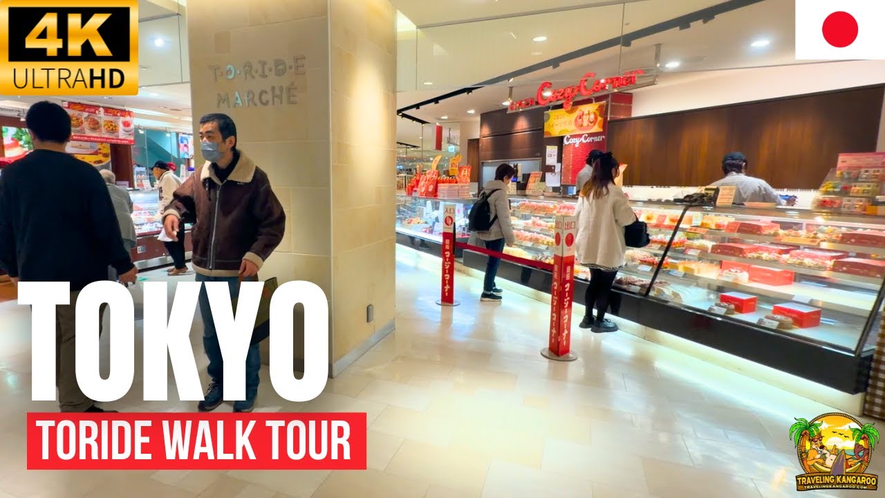 Tokyo Japan 4K Walking Tour | City Walk With Ambient Sound