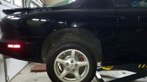 93-02 Camaro/Firebird Rear Shock/Spring Install HOW-TO