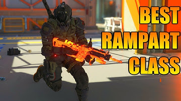THE BEST CORE RAMPART 17 CLASS SETUP - BO4 CREATE A CLASS TUTORIAL