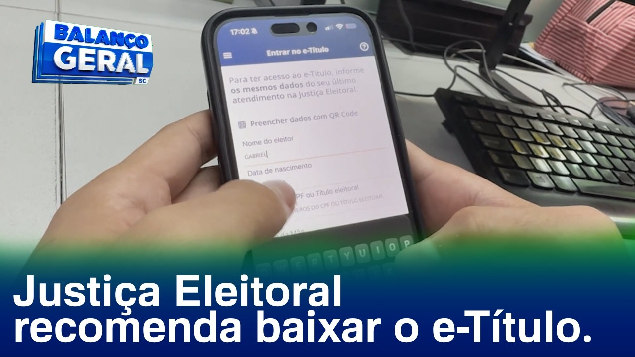 Eleições: Justiça Eleitoral recomenda baixar o E título com antecedência