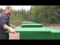 Bergo tennis court  installation instruction