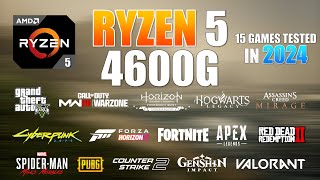 Ryzen 5 4600G || Vega 7 || Test in 15 Games in 2024