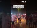 England fans line dance in Texas during World Cup