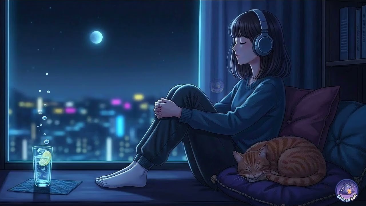🌙 Late Night Lofi for Studying | Late Night Chillhop — Clean Chillhop Lofi | Solinea Lofi
