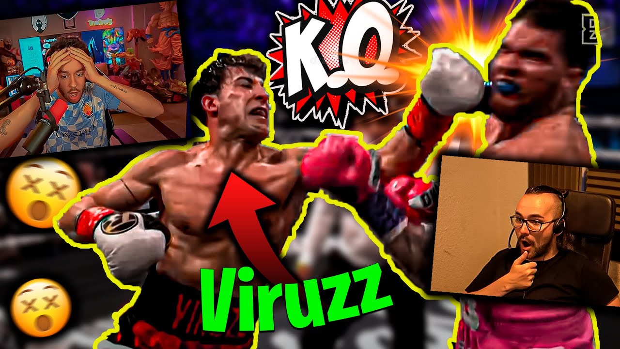 Streamers REACCIONAN al brutal K.O de Viruzz 😵