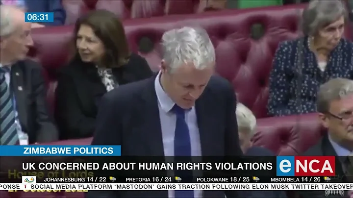 Zimbabwe Politics | UK concerned about human rights violations