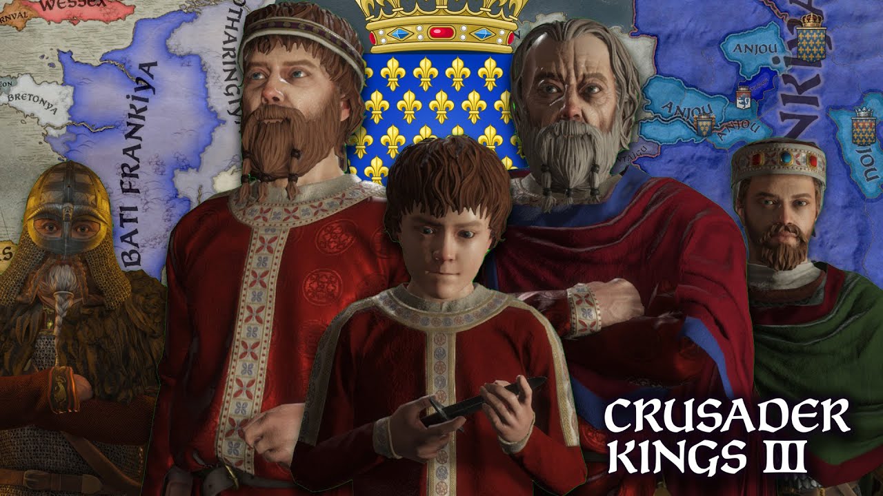 Kontluktan Krallığa Eudes'in hayatı | CK3 Kont Eudes deneyimi