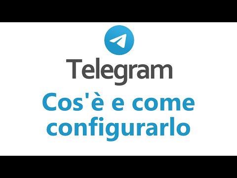 Video: Telegram: Cos'è E Come Si Usa