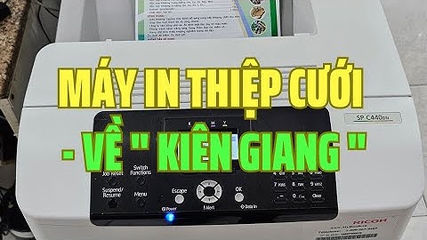 [KIÊN GIANG] . Máy In Thiệp Cưới Về Kiên Giang, Phục Vụ : In Thiệp Cưới - In Menu - In Tờ Rơi...