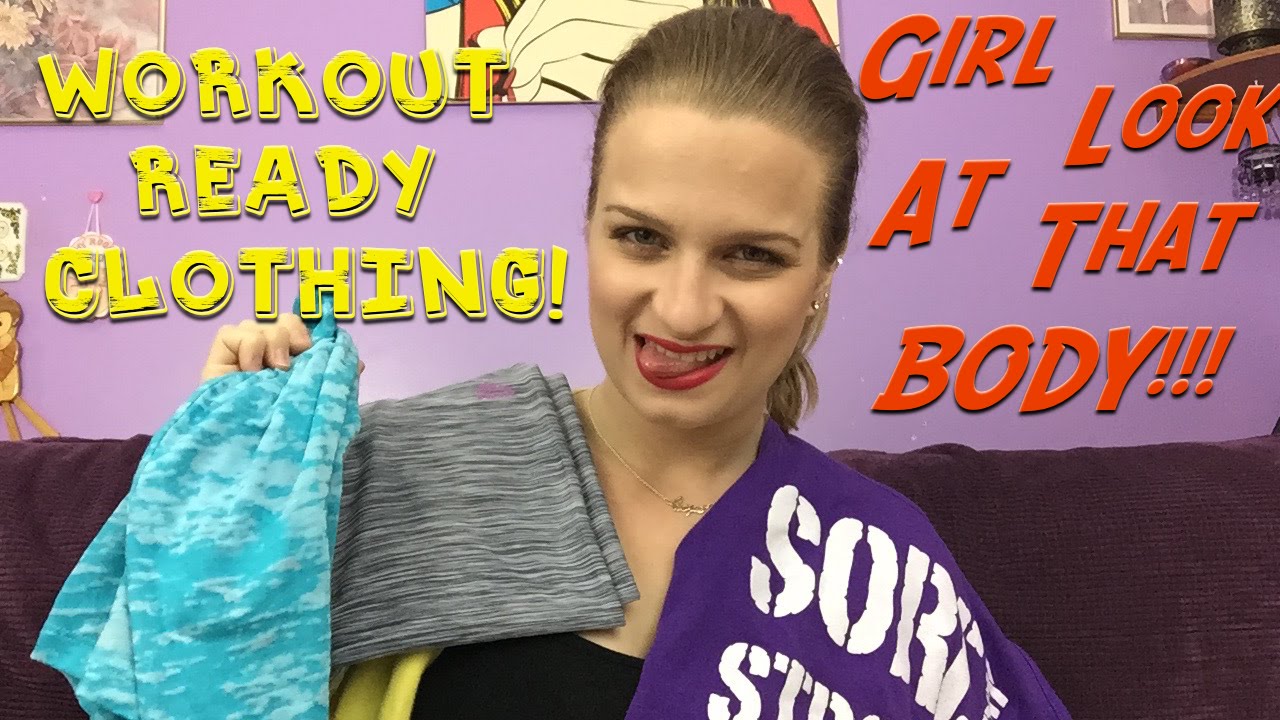 Workout Clothing Haul (Fabletics, Marshall's, Etsy) YouTube