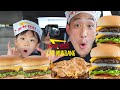 IN-N-OUT CAR MUKBANG!! Double double + Cheeseburger + Animal Style + Root beer float!!