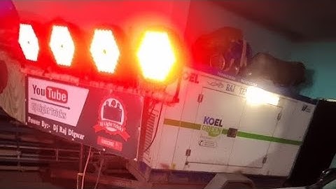 Dj Light Tricks is live 4 Led Par Light Running New Design In Dmx 512