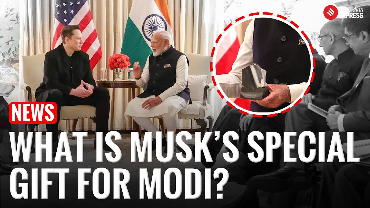PM Modi Meets Elon Musk & Family | SpaceX | Tesla | Invest In India