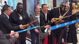 Rick Ross Opens New Dental Clinic In ATL City And Shows 50 Cent That He Is The Wealthier Than Him Wealth