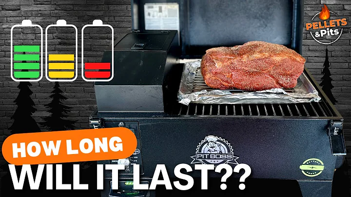 How LONG will the Pit Boss Battery Powered Pellet Grill LAST?