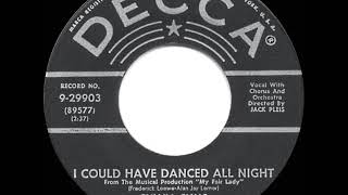 Video thumbnail of "1956 HITS ARCHIVE: I Could Have Danced All Night - Sylvia Syms"