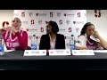 Cal Women's Basketball at Stanford Postgame Presser