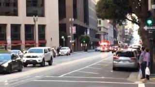 SFFD E13 and Battalion 1 Responding on Code 3