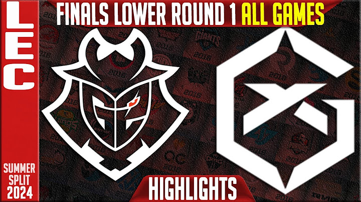 G2 vs GX Highlights ALL GAMES | LEC Season Finals 2024 Lower Round 1 | G2 Esports vs GiantX