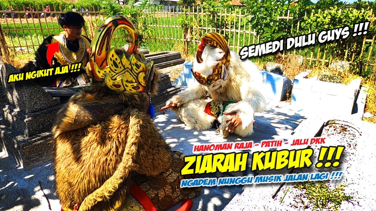 HANOMAN BERKUMPUL & SEMEDI DI KUBURAN ❗❗ KUDA LUMPING MUTIARA SURYA PUTRA 🔥 BARGOLA TV