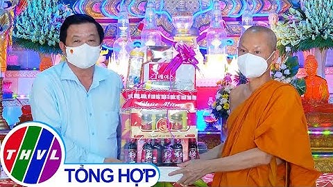 Đồng chí Bùi Văn Nghiêm chúc tết tại chùa Hạnh Phúc Tăng