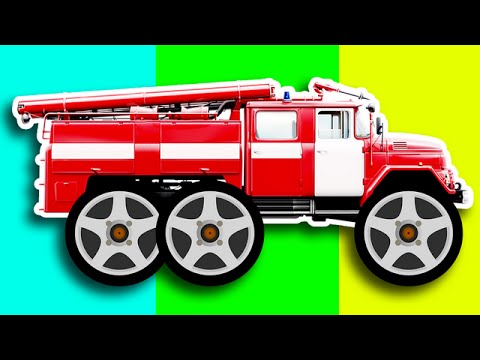 Фрэнк пожарная машина мультик