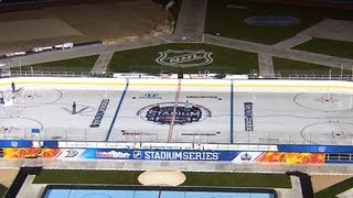 NHL brings outdoor hockey to Southern Calif.