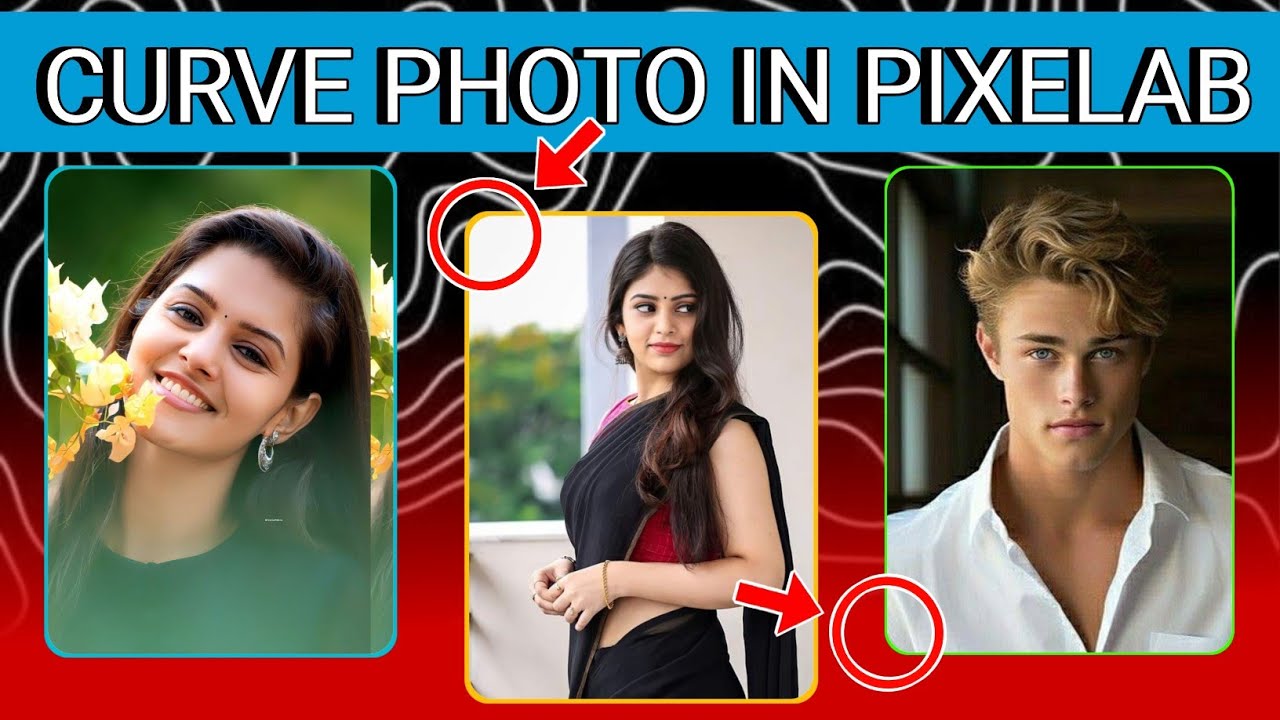 Photo curve kaise kare | wide angle curve lyrics video editing | Photo curves photo editing 