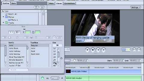 DVD Studio Pro Tutorial | 101 | Basic Subtitles