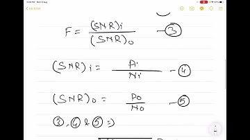 Radio Frequency Integrated Circuits (RFICs) - Lecture 5: Noise Factor & Equivalent Noise Temperature