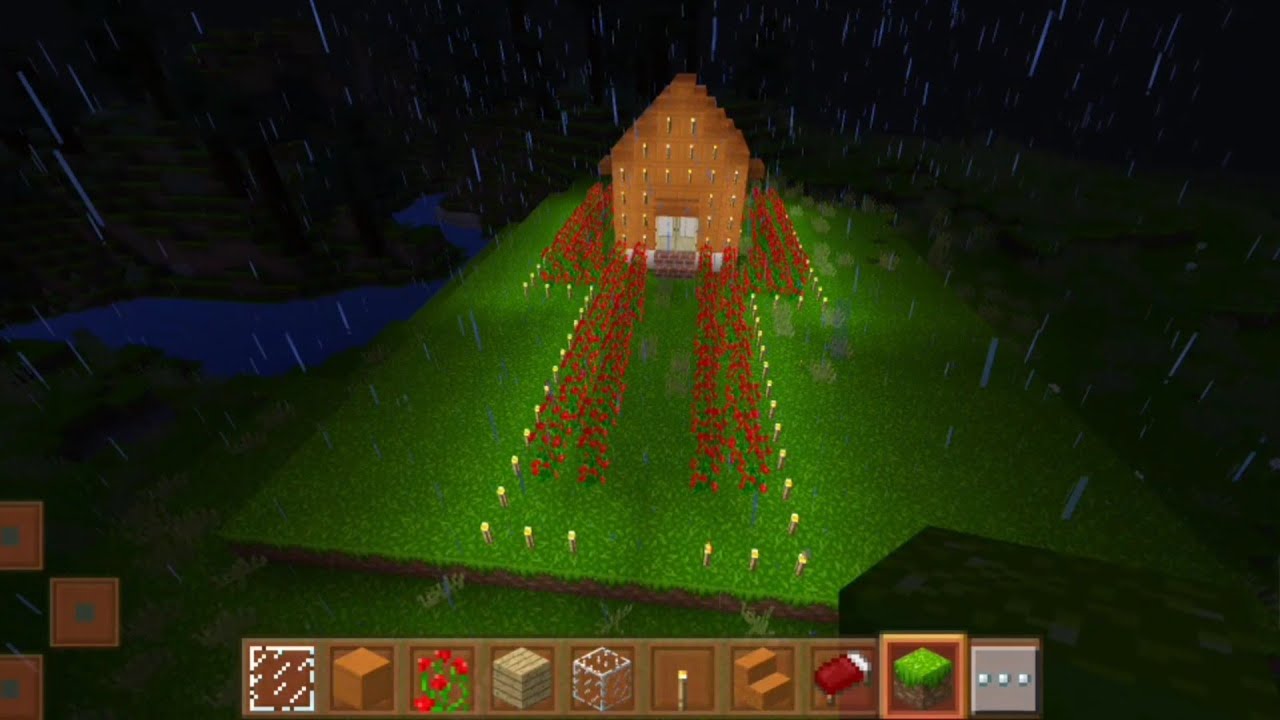 MINECRAFT ,BUT IT'S RAINING UNLuCKY BLOCKS - YouTube