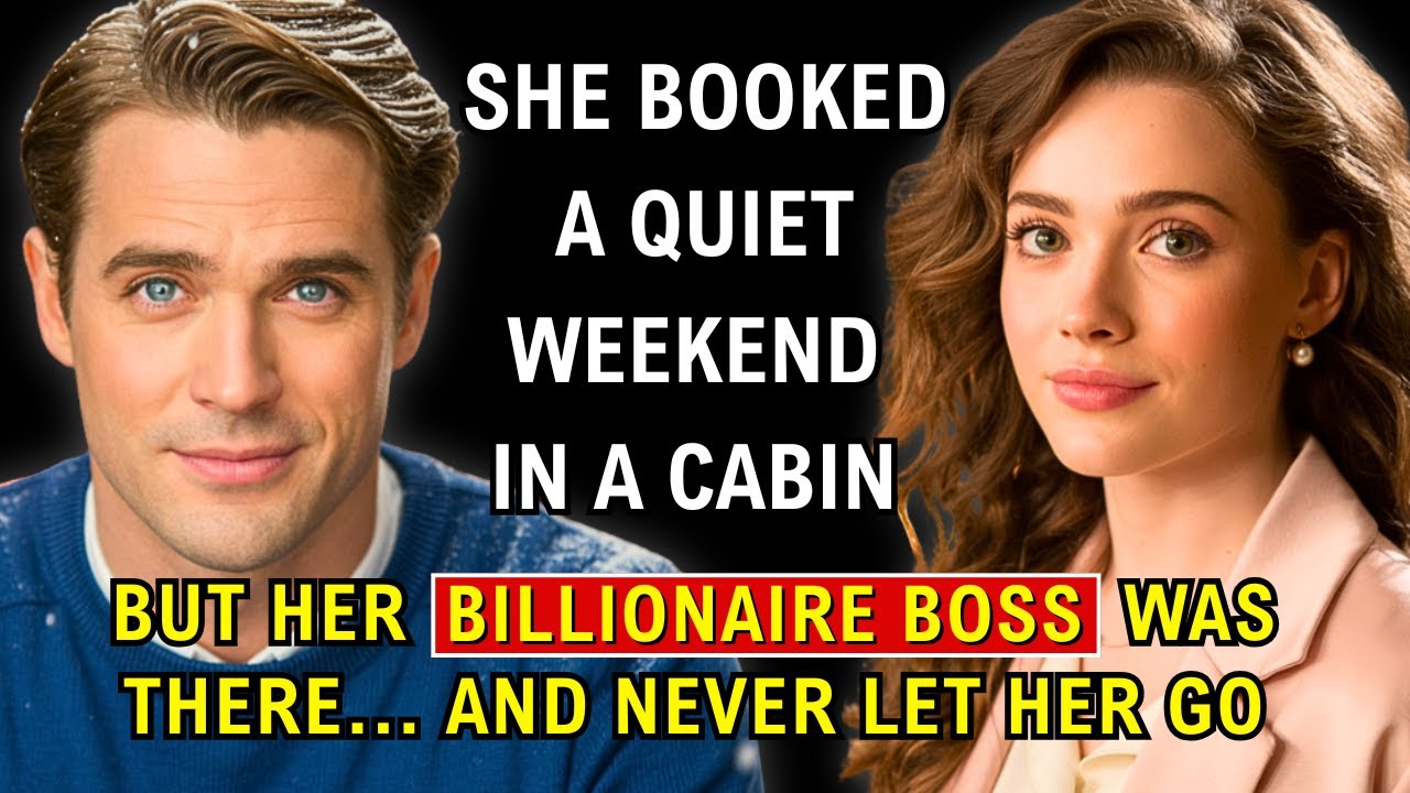 She Booked a QUIET WEEKEND in a CABIN — But Her BILLIONAIRE BOSS Was There… and NEVER Let Her GO
