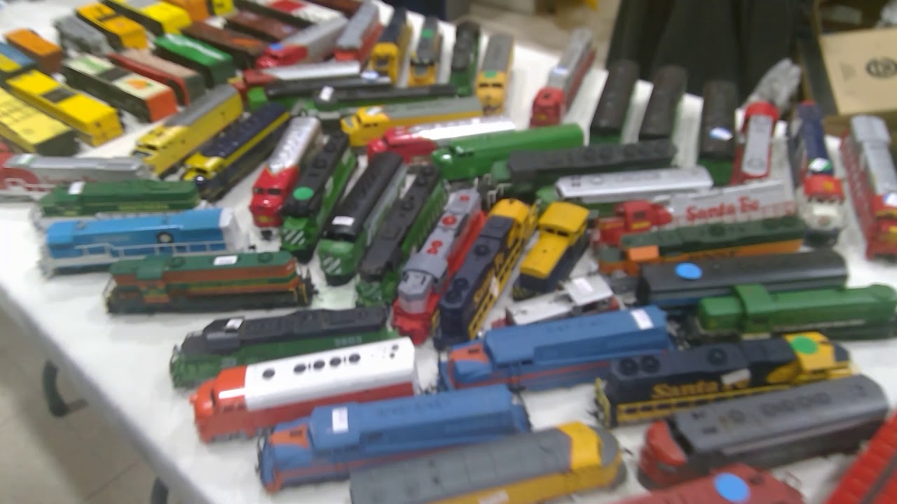 2020 Evansville Spring Model Train Show YouTube