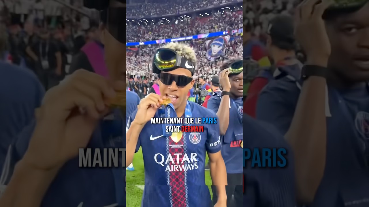 🥳 PSG 2ème LDC X Mohamed Henni #football #psg #mohamedhenni