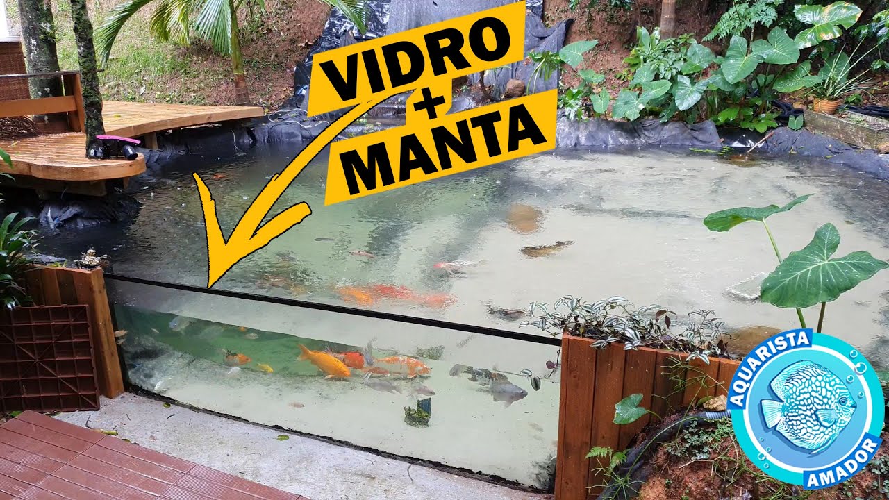 LAGO DE LONA COM FRENTE DE VIDRO - COMO É POSSÍVEL?