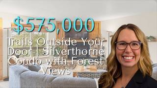 End-Unit Condo in Silverthorne Backing Wildernest Open Space