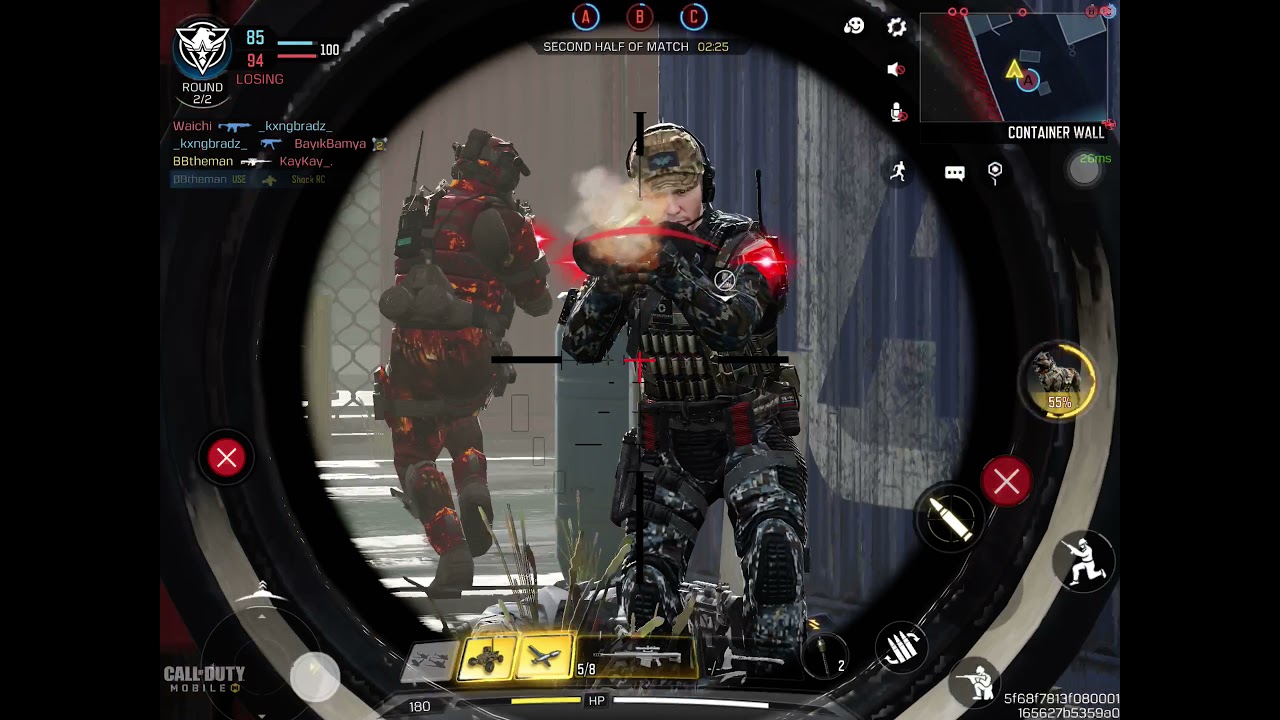 Using the new sniper Rytec AMR thermite reload