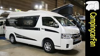 [Darwin Q3 2022 Model: DeltaLink] Fully Equipped Japanese Hiace Camper Van