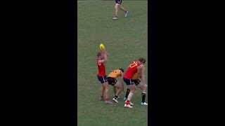SANFL's Aaron Francis with a Spectacular Mark vs. WAFL