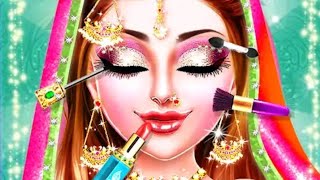Traditional wedding makeup Salon_makeup & dress up game for girls_ #makeup #dressup #games screenshot 4