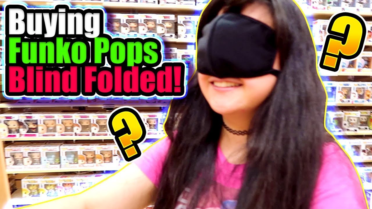 I Bought Funko Pops Blind Folded! - Toy Hunting