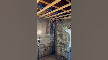 Basement water leak fix/gutter change #homeremodeling #homerenovation #shorts #shortsvideo #short