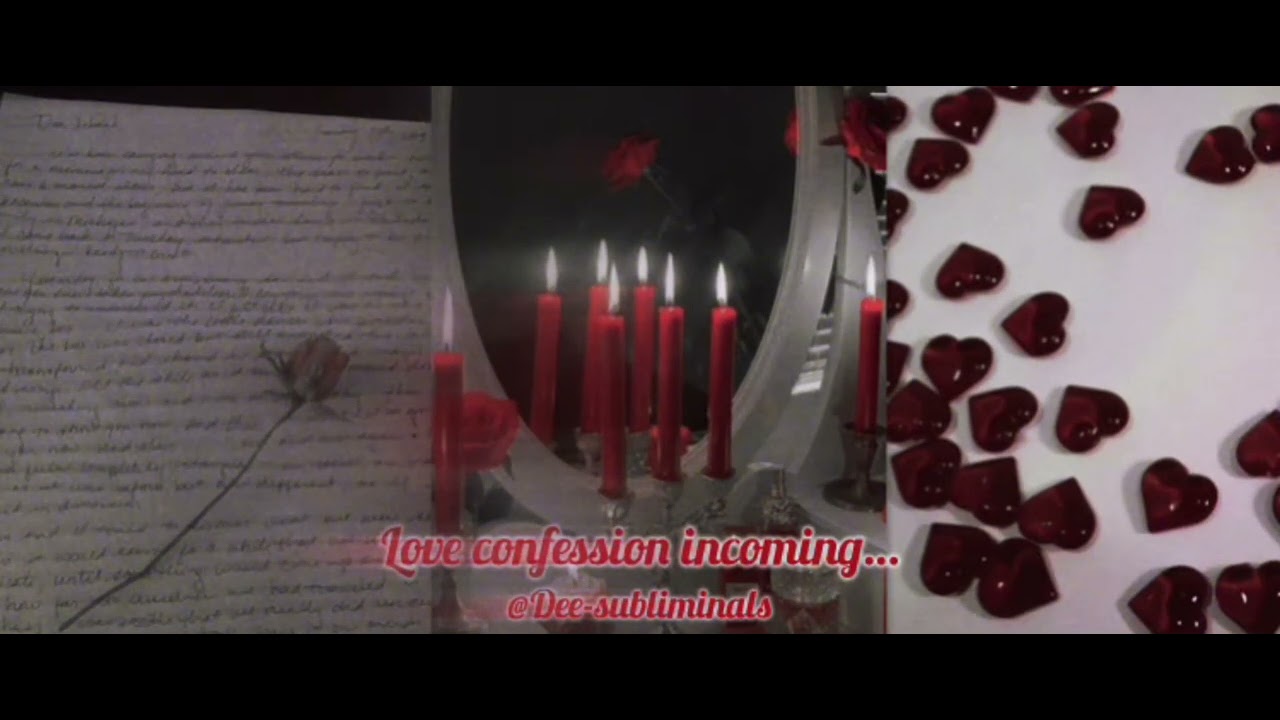 Love confession from your SP subliminal