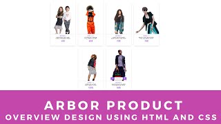 Responsive Website Design - Arbor Product Overview Design Using HTML And CSS || Code Mark