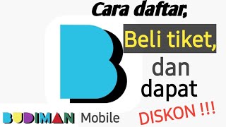 CARA DAFTAR APLIKASI BUDIMAN MOBILE, BELI TIKET DAN DAPAT DISKON.. #budimanbus #bus #tiketbus screenshot 2