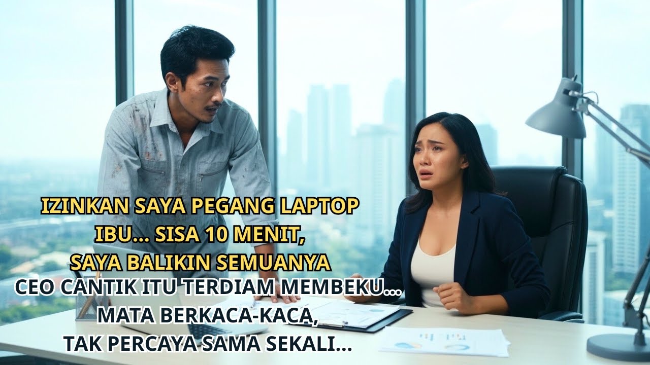 Pria miskin pulihkan data 200 miliar semalam, CEO cantik menangis, kantor terdiam