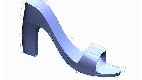 Tutorial  Shoes in CREO 2 0 Sub D freestyle